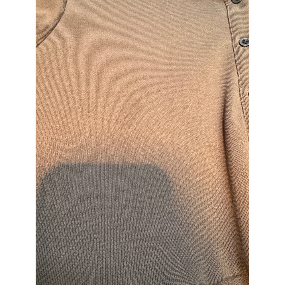 Natural Life XL gray Tiered Sweatshirt Dress Long Sleeve Collared – Small Stain - Picture 9 of 12